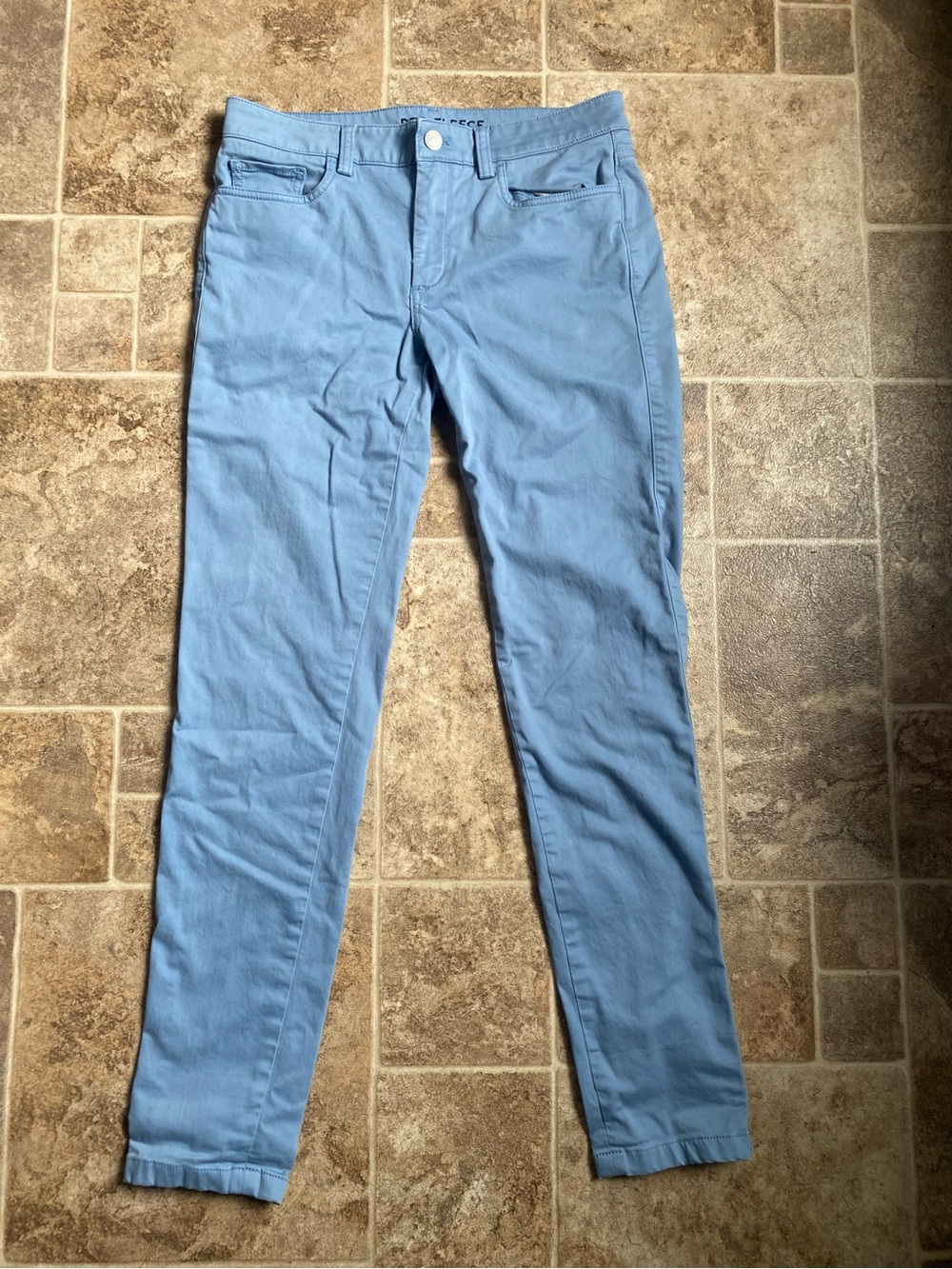 Brooks Brothers Red Fleece Women’s 2 Light Blue Slim Fit Chino Pants 5 Pocket